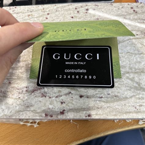 fake gucci for kids|gucci authenticity card.